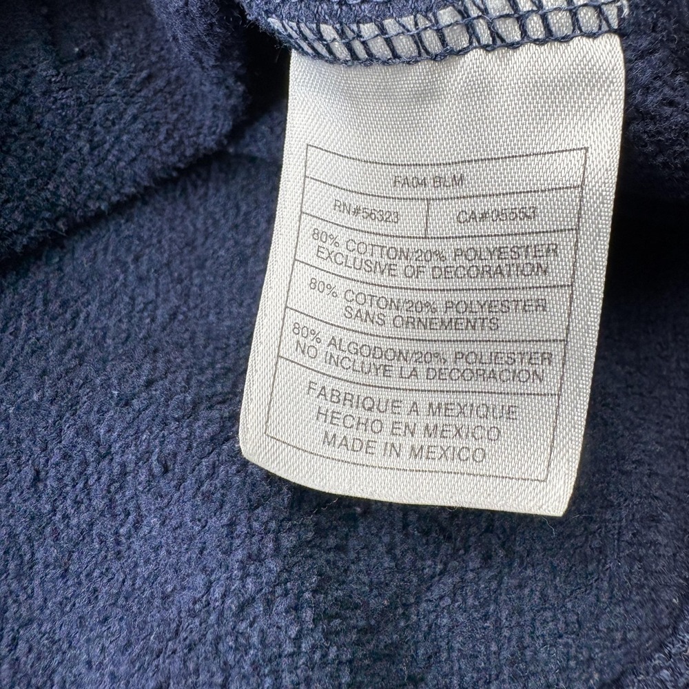 Vintage Penn State Nittany Lions Hoodie Mens XXL Blue Nike Sweatshirt Fader Y2K - Picture 4 of 13